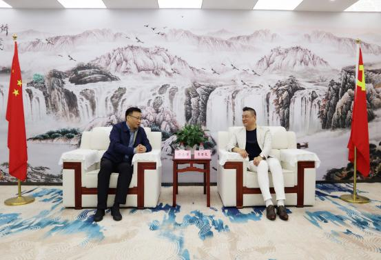 合肥新站高新區黨工委委員、管委會副主任安志強到訪索威爾科技公司總部—聯合企業集團